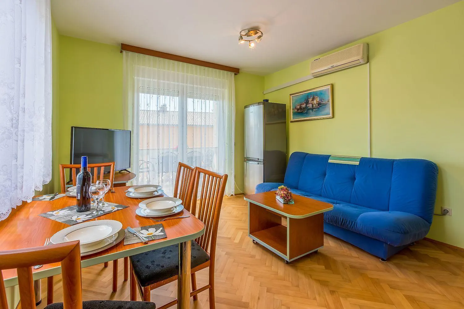 Komfortables Apartment Nur 500 Meter Zum Strand Mit Meerblick, Klima, Privatem Balkon Crikvenica 0*,